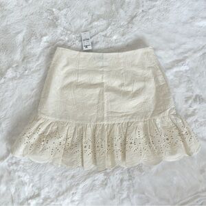 NWT EXPRESS Eyelet Mini Skirt